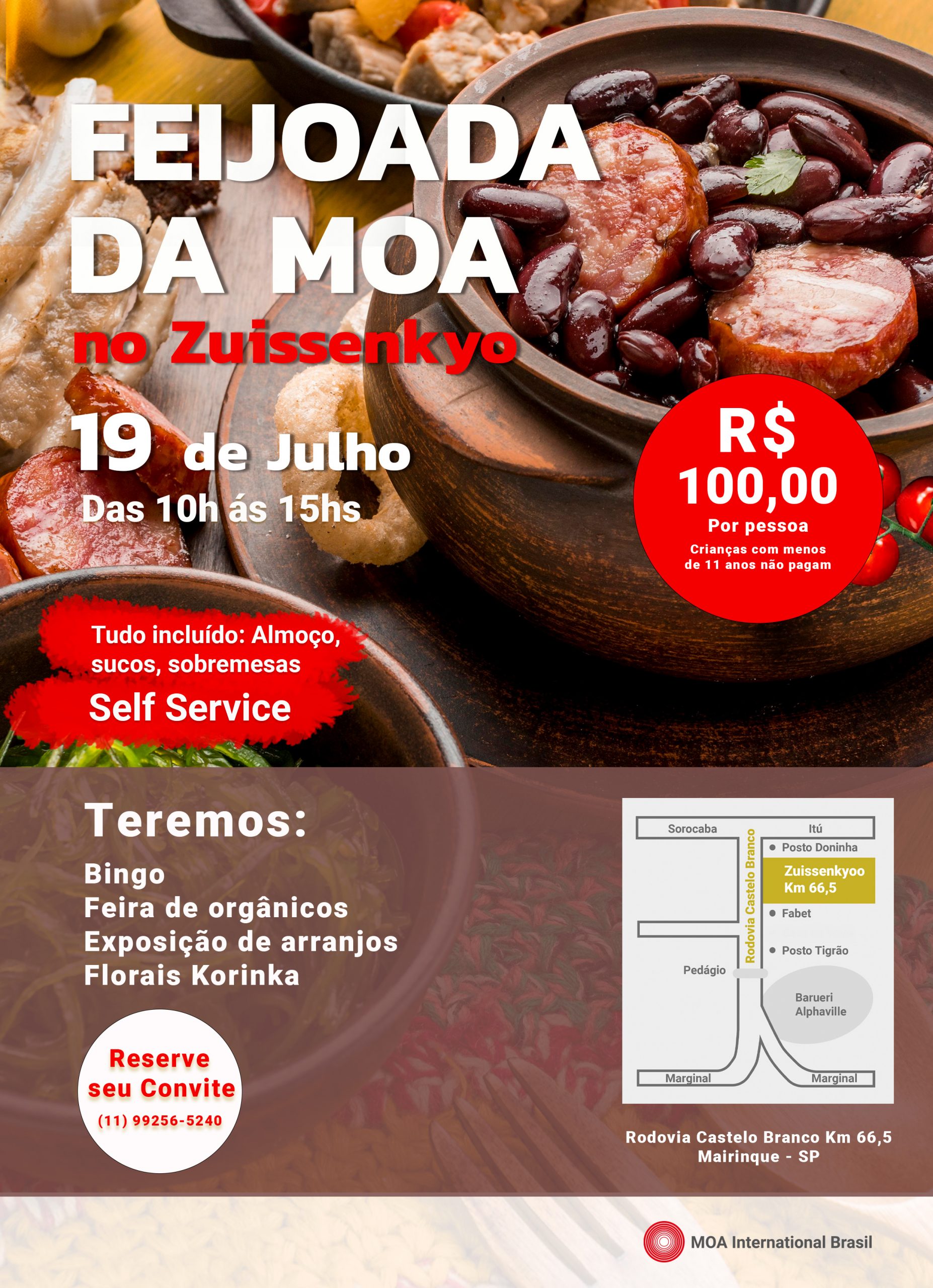 convite feijoada